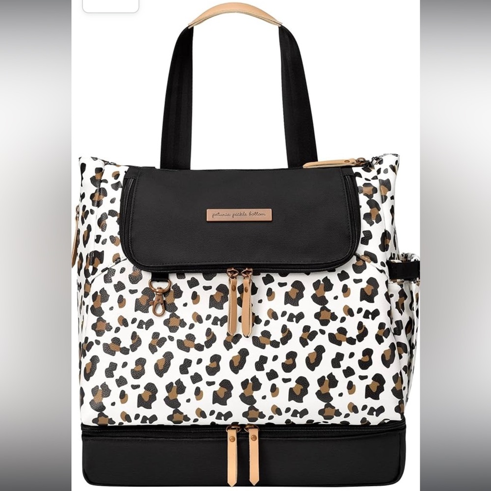Petunia Pickle Bottom Moon Leapard Diaper bag